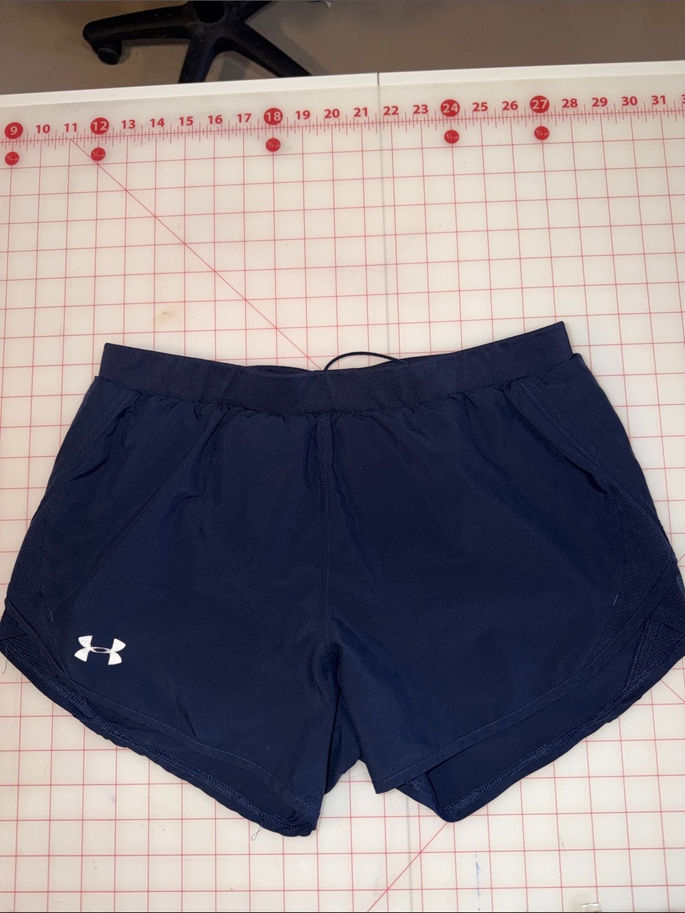 Under Armour Navy Blue Heatgear Women's Athletic Shorts